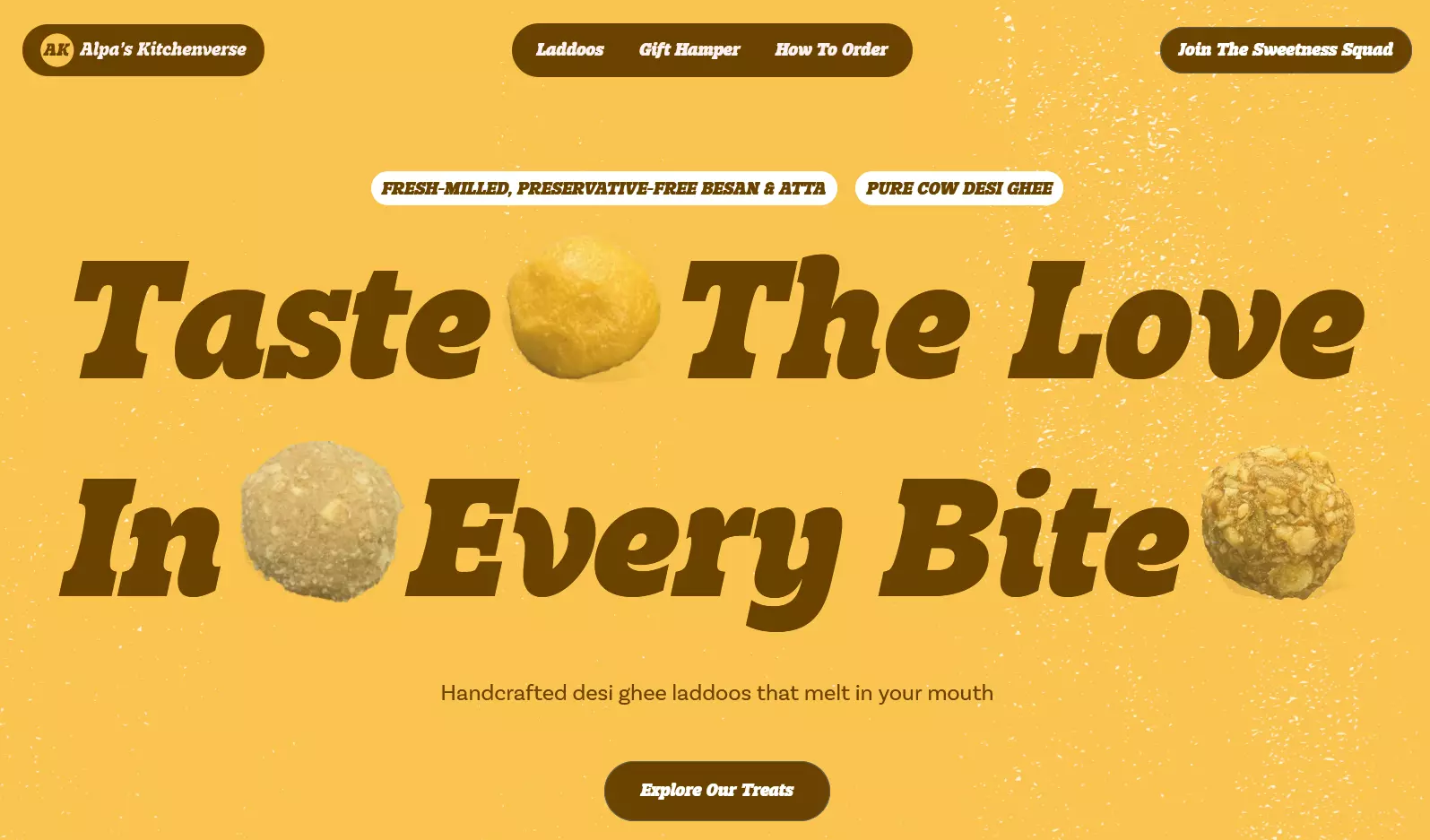 Screenshot von der Website Alpa’s Kitchenverse Bild: Screenshot von der Website Alpa’s Kitchenverse